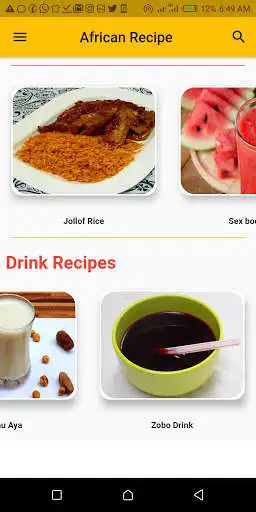 Play Afro Recipe as an online game Afro Recipe with UptoPlay