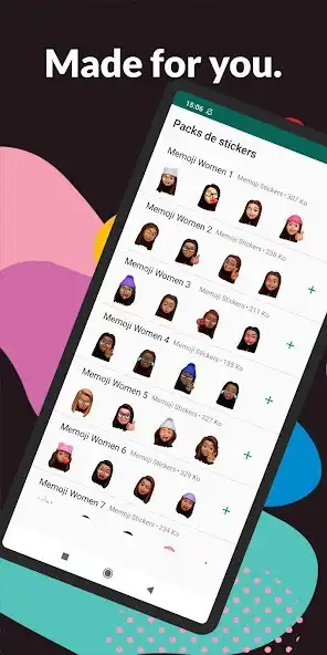 Play afrostickers:cool stickers for black guys  and enjoy afrostickers:cool stickers for black guys with UptoPlay