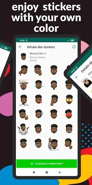 Play afrostickers:cool stickers for black guys as an online game afrostickers:cool stickers for black guys with UptoPlay