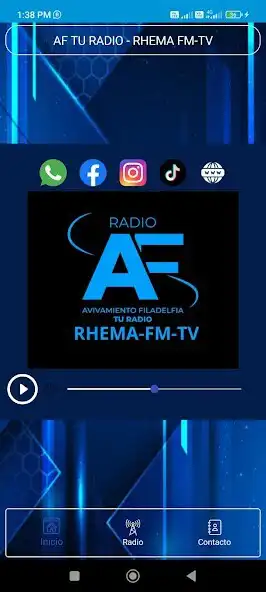 Play AF TU RADIO - RHEMA FM-TV as an online game AF TU RADIO - RHEMA FM-TV with UptoPlay