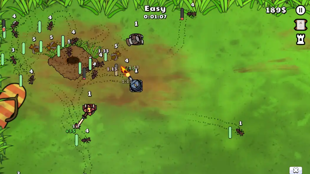 Play Against the Ants  and enjoy Against the Ants with UptoPlay