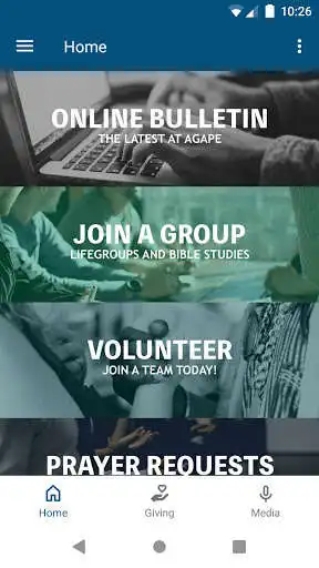 Play Agape Christian Church App  and enjoy Agape Christian Church App with UptoPlay