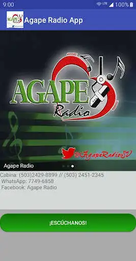 Play Agape Radio App as an online game Agape Radio App with UptoPlay
