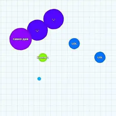 Play AGAR ION DOTS: dots pvp online