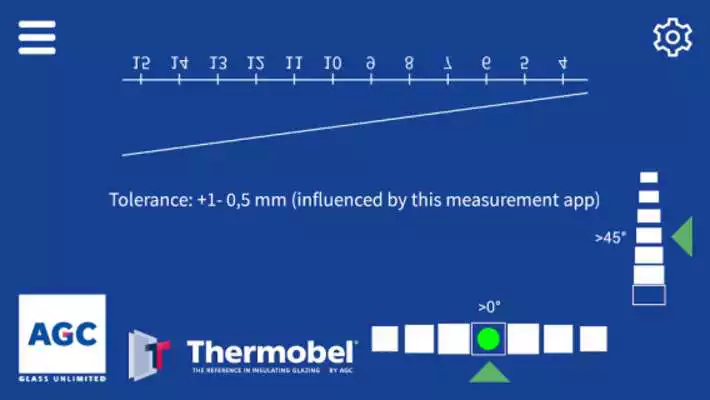 Play AGC Glass Measurement App