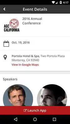 Play AGC of California Events App Play AGC of California Events App