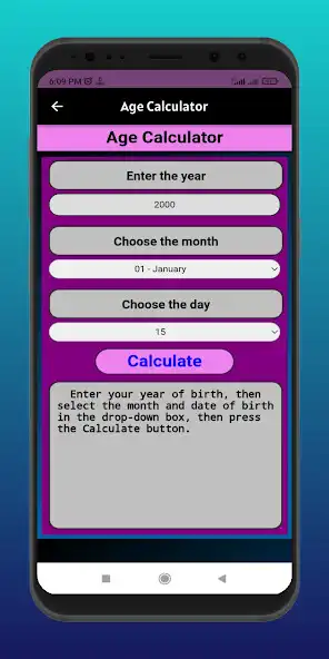 Play Age calculation in Gregorian  and enjoy Age calculation in Gregorian with UptoPlay