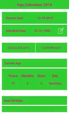 Play Age Calculator 2018