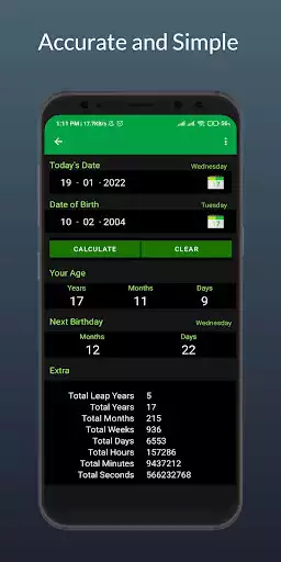 Play Age Calculator (Accurate)  and enjoy Age Calculator (Accurate) with UptoPlay