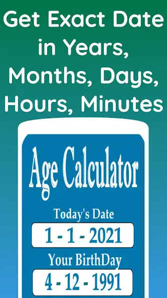 Play Age Calculator By Date Of Birt as an online game Age Calculator By Date Of Birt with UptoPlay