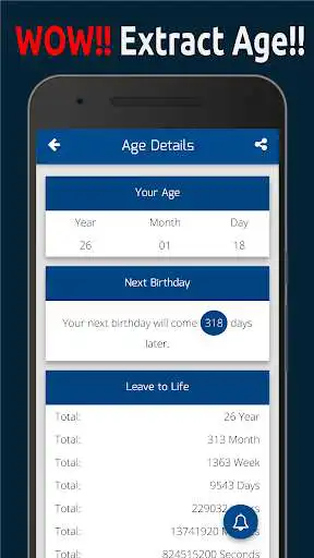 Play APK Age Calculator: Calculate Your Chronological Age  and enjoy Age Calculator: Calculate Your Chronological Age using ApkO