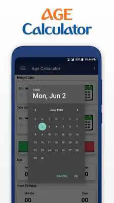 Play Age Calculator - Todays Birthday
