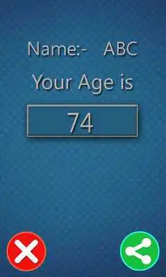 Play Age Detector Face Scanner