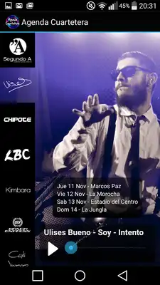 Play Agenda Cuartetera Oficial App