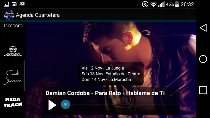 Play Agenda Cuartetera Oficial App