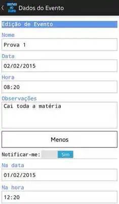 Play Agenda do Aluno