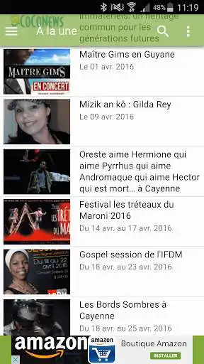 Play Agenda Guyane Coconews  and enjoy Agenda Guyane Coconews with UptoPlay