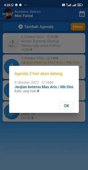 Play Agenda Harian as an online game Agenda Harian with UptoPlay