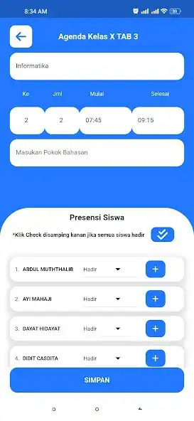 Play Agenda Kelas Digital DAMAY as an online game Agenda Kelas Digital DAMAY with UptoPlay