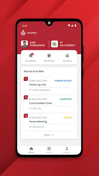 Play AgenKu -  Agent Management App as an online game AgenKu -  Agent Management App with UptoPlay