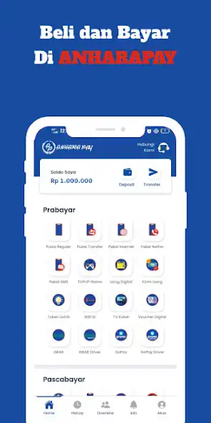 Play Agen Pulsa dan Internet Termurah - AnharaPay  and enjoy Agen Pulsa dan Internet Termurah - AnharaPay with UptoPlay