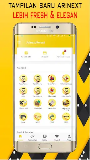 Play Agen Pulsa Murah : Arinext Reload as an online game Agen Pulsa Murah : Arinext Reload with UptoPlay