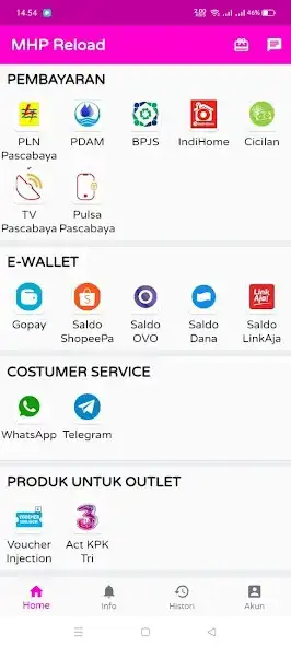 Play Agen Pulsa  Paket Data - MHP as an online game Agen Pulsa  Paket Data - MHP with UptoPlay