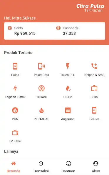 Play Agen Pulsa Termurah - Citra  and enjoy Agen Pulsa Termurah - Citra with UptoPlay