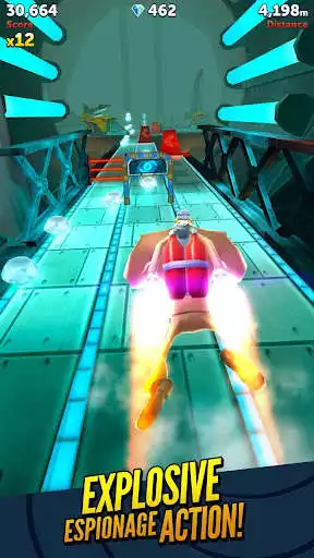 Play Agent Dash - Run Fast, Dodge Quick! as an online game Agent Dash - Run Fast, Dodge Quick! with UptoPlay