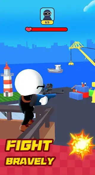 Play Agent John FPS Game as an online game Agent John FPS Game with UptoPlay