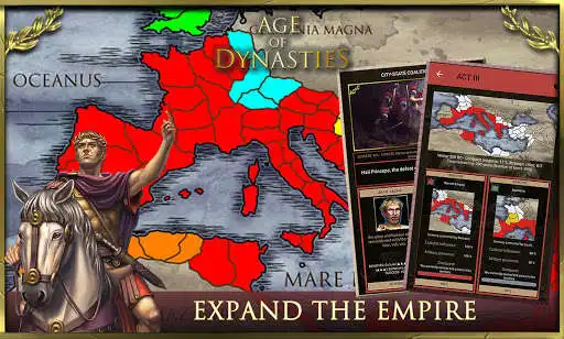 Play Age of Dynasties: Roman Empire as an online game Age of Dynasties: Roman Empire with UptoPlay
