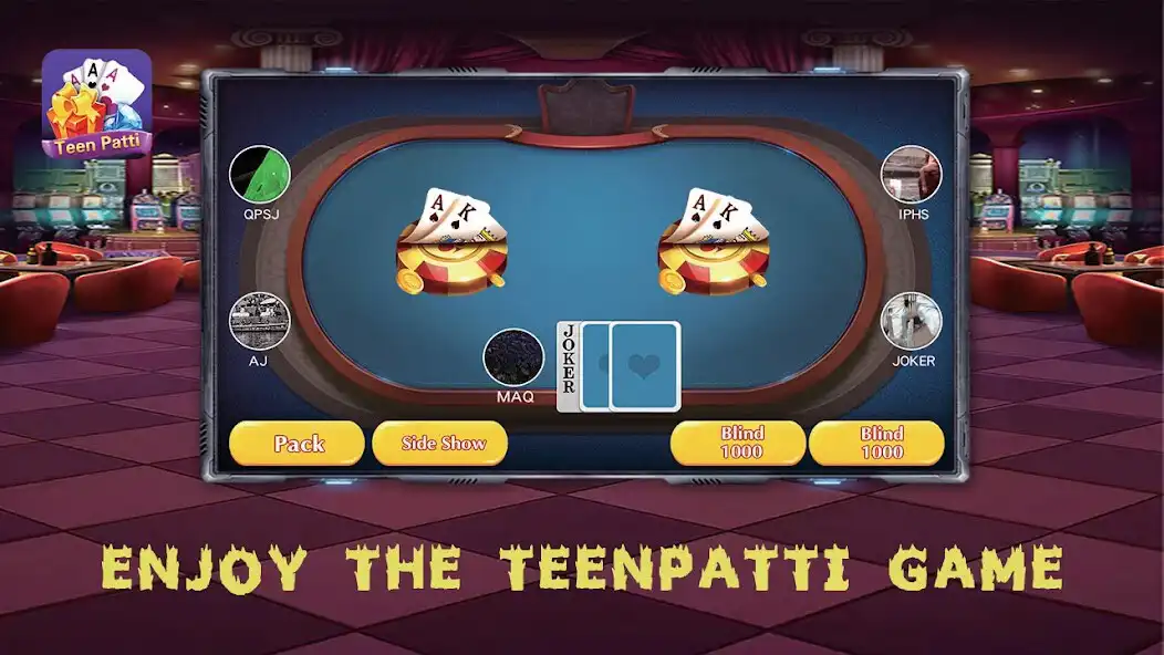 Play Age of Teen Patti as an online game Age of Teen Patti with UptoPlay