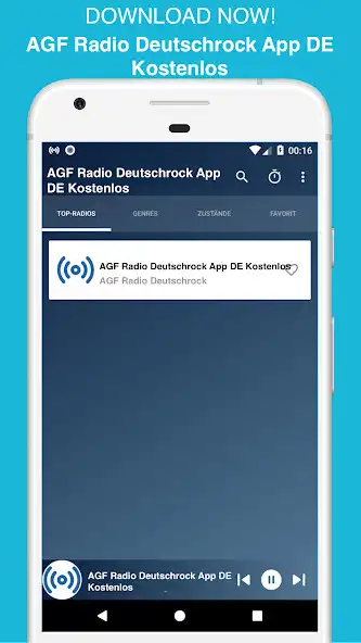 Play AGF Radio Deutschrock App DE  and enjoy AGF Radio Deutschrock App DE with UptoPlay