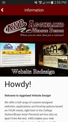Play Aggieland Website Design