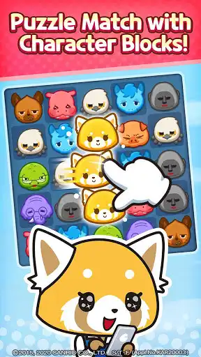Play Aggretsuko : Match 3 Puzzle  and enjoy Aggretsuko : Match 3 Puzzle with UptoPlay