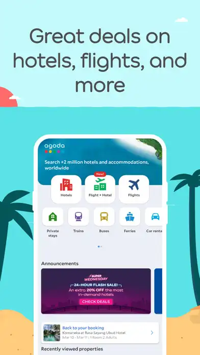 Play Agoda: Book Hotels and Flights  and enjoy Agoda: Book Hotels and Flights with UptoPlay