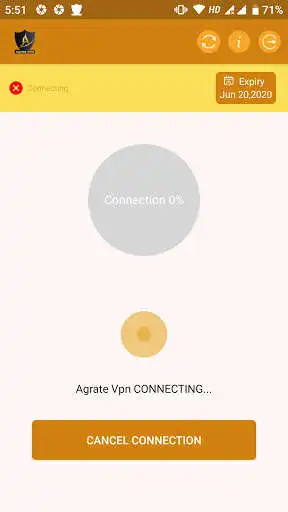 Play Agrate VPN as an online game Agrate VPN with UptoPlay