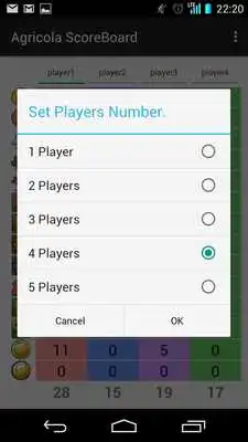 Play Agricola ScoreBoard