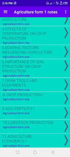 Play Agriculture: form one notes as an online game Agriculture: form one notes with UptoPlay