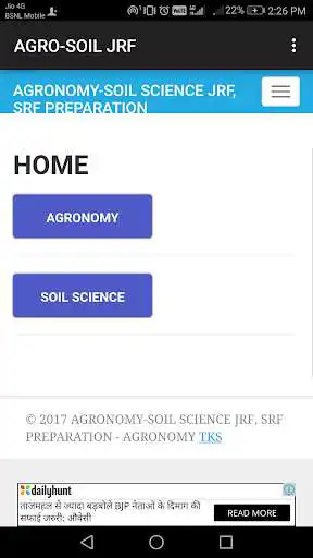 Play AGRO-SOIL JRF