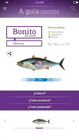 Play A guía de especies pesqueiras as an online game A guía de especies pesqueiras with UptoPlay