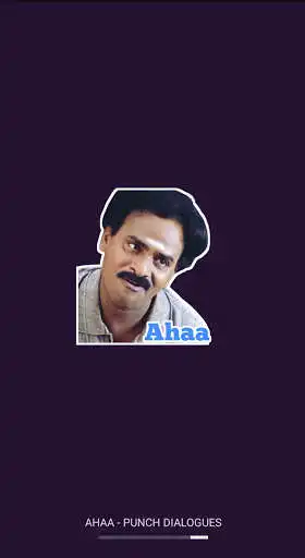 Play Ahaa - Telugu Comedy Dialogues  and enjoy Ahaa - Telugu Comedy Dialogues with UptoPlay