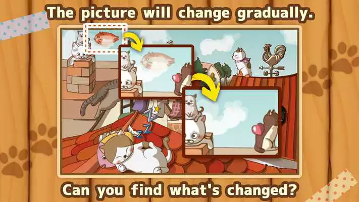 Play Aha-Experience Cat World - Whats changed?  and enjoy Aha-Experience Cat World - Whats changed? with UptoPlay