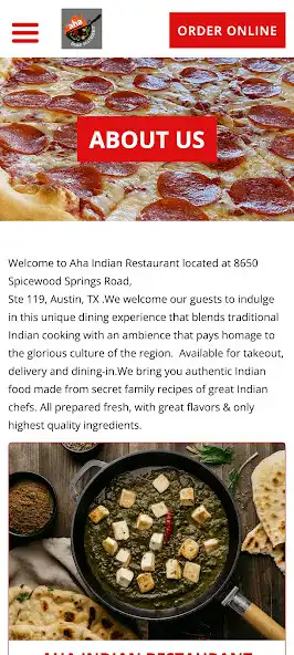 Play AHA Indian Restaurant as an online game AHA Indian Restaurant with UptoPlay