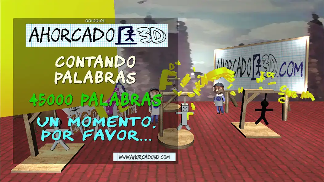 Play Ahorcado 3D Demo  and enjoy Ahorcado 3D Demo with UptoPlay