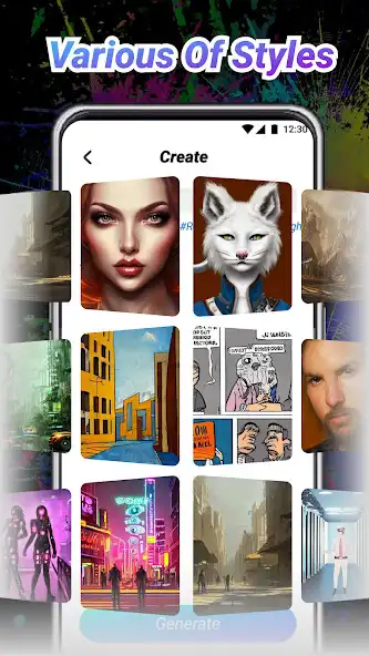 Play AI Art Creator Image Generator as an online game AI Art Creator Image Generator with UptoPlay