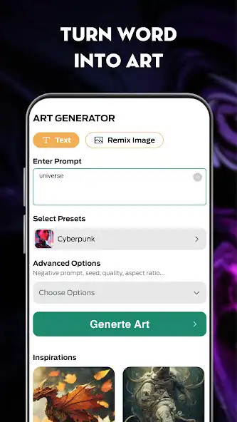 Play AI Art Generator - AI Avatar as an online game AI Art Generator - AI Avatar with UptoPlay