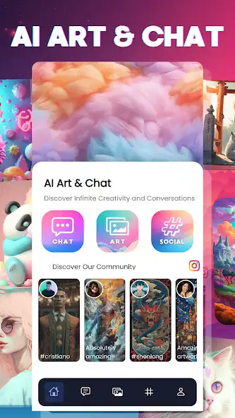 Play AI Art Generator, Photo  Chat  and enjoy AI Art Generator, Photo  Chat with UptoPlay