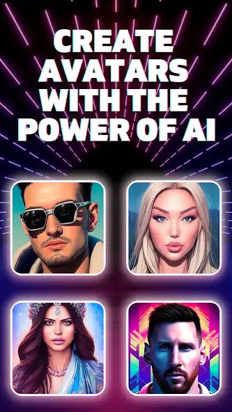 Play AI Avatars Maker as an online game AI Avatars Maker with UptoPlay