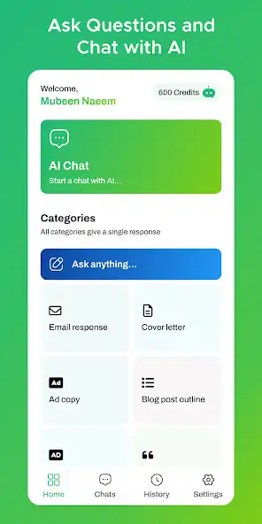 Play AI Chat - Ask and Chat  and enjoy AI Chat - Ask and Chat with UptoPlay